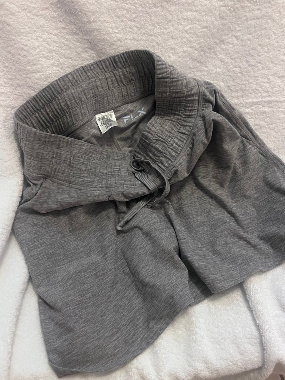Women's Gray Drawstring Lounge Skirt - FLX